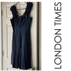 London Times Ruffle dress